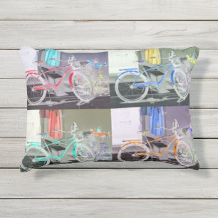 Almofada Para Ambientes Externos Key West Bicycle