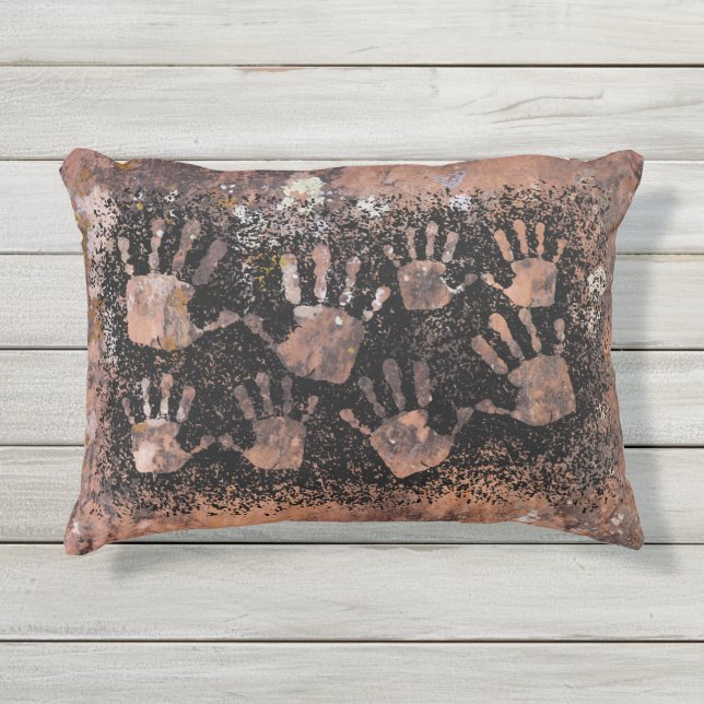 Almofada Para Ambientes Externos Mãos (Frente)