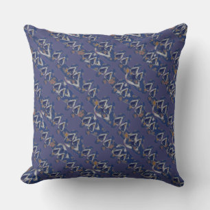 Almofada Para Ambientes Externos Mini Chinelos (azul/roxo)