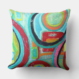 Almofada Para Ambientes Externos Orbit 20 x 20 Travesseiro decorativo externo
