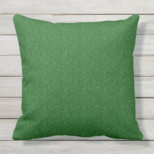 Almofada Para Ambientes Externos Paisley verde