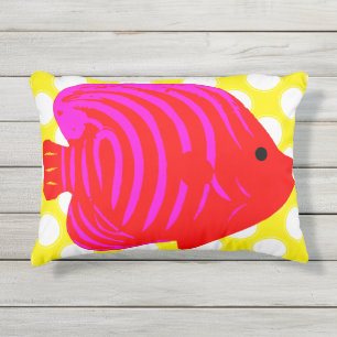 Almofada Para Ambientes Externos Peixes