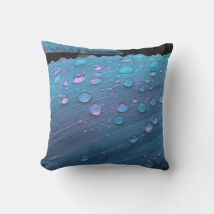 Almofada Para Ambientes Externos Raindrops Fechados, Spacey Blues