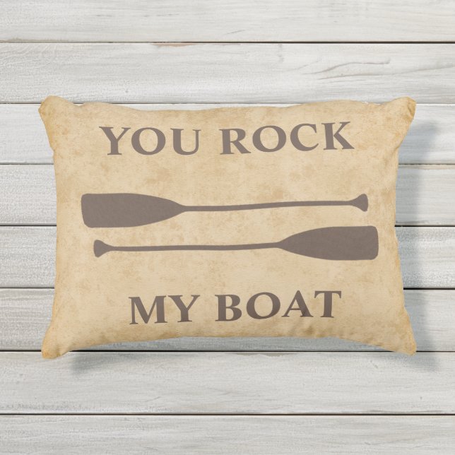 Almofada Para Ambientes Externos Rutic Lake House Decor (Frente)