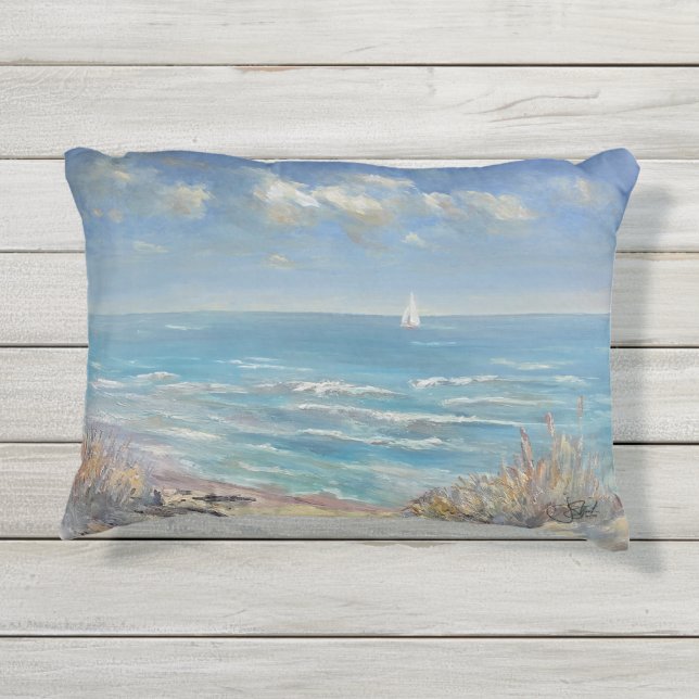 Almofada Para Ambientes Externos Sail On (Verso)