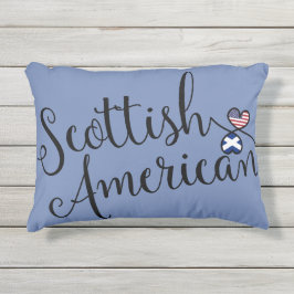 Almofada Para Ambientes Externos Scottish American Accent Travesseiro, Escócia