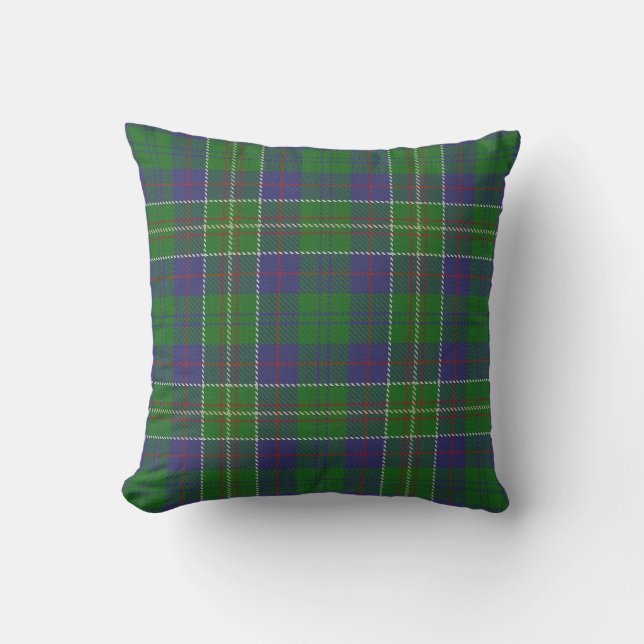 Almofada Para Ambientes Externos Scottish Clan Hunter Tartan (Frente)