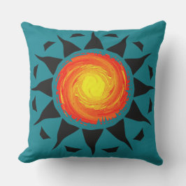 Almofada Para Ambientes Externos Sun tribal
