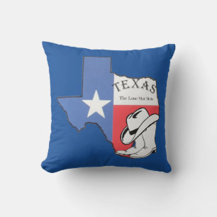 Almofada Para Ambientes Externos Texas - Estado da Estrela Solitária
