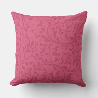 Almofada Para Ambientes Externos Travesseiro decorativo de padrão rosa havaiano