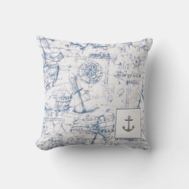 Almofada Para Ambientes Externos Travesseiro decorativo externo do barco