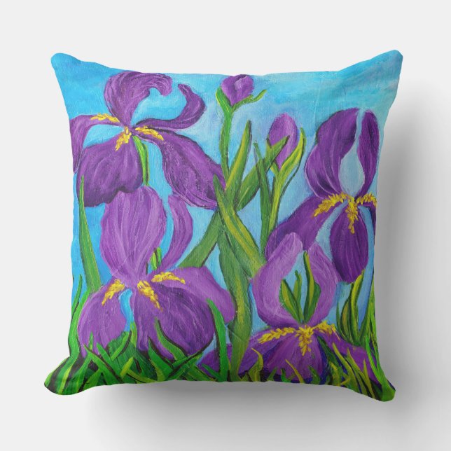 Almofada Para Ambientes Externos Travesseiro decorativo Iris Externo (Frente)