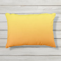 Travesseiro Exterior Amarelo E Laranja