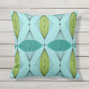 Almofada Para Ambientes Externos Travesseiro exterior atômico de Ogee e de