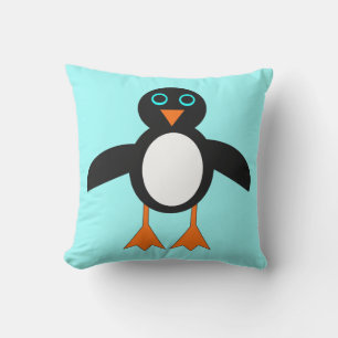 Almofada Para Ambientes Externos Travesseiro Externo de Pinguins