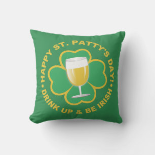 Almofada Para Ambientes Externos Travesseiros decorativos do dia de St Patrick