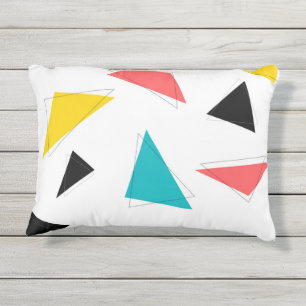Almofada Para Ambientes Externos Triângulos legal, únicos, modernos e coloridos urb