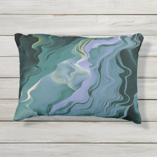 Almofada Para Ambientes Externos Turbulência Teal