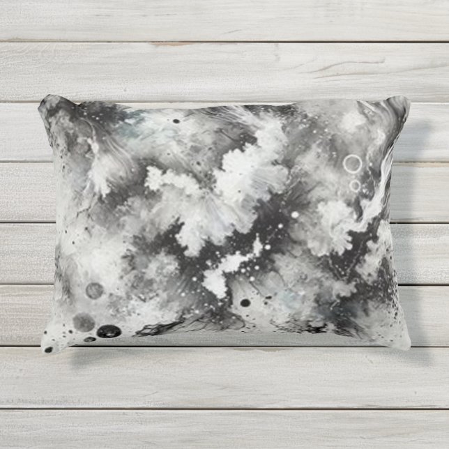 Almofada Para Ambientes Externos Um travesseiro com design especial (Frente)