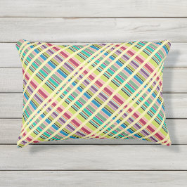 Almofada Para Ambientes Externos Uma Faixa Colorida
