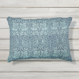 Almofada Para Ambientes Externos Vintage Floral Birds William Morris Brer Rabbit