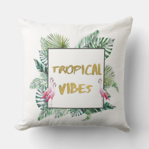 Almofada Para Ambientes Externos Vírus tropicais