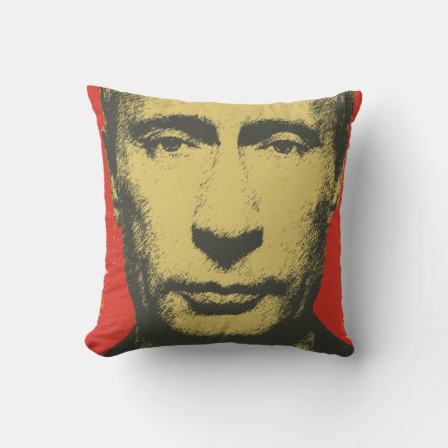 Almofada Para Ambientes Externos Vladimir Putin (Frente)
