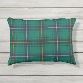 Almofada Para Ambientes Externos Xadrez Clan Henderson Green Checkered Tartan