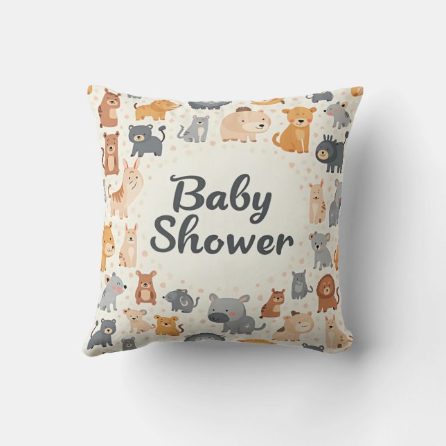 Almofada para Chá de fraldas (Verso)