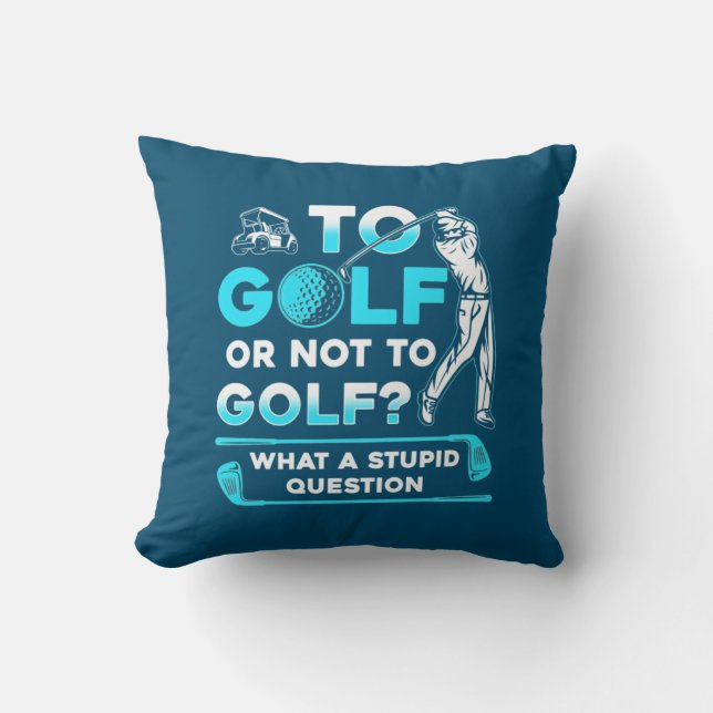 Almofada Para Golfe Ou Não Para Golfe (Frente)