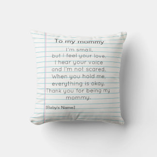 Almofada Para Minha Mamãe no Primeiro Dia das Mães personal