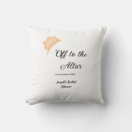 Almofada Para o altar laranja chapéu de chuva nome da despe