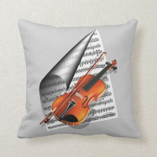Almofada Para o amor da música.