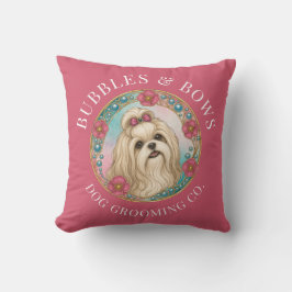 Almofada para Salão de Embelezamento de Shih Tzu |