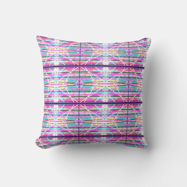 Almofada Para Sofás Camas Chaise Longues & Cadeiras Roxo Az (Frente)