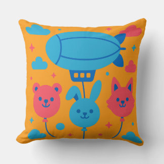 Almofada Parada do Céu Amarelo