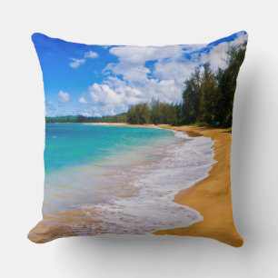 Almofada Paraíso da praia tropical, Havaí