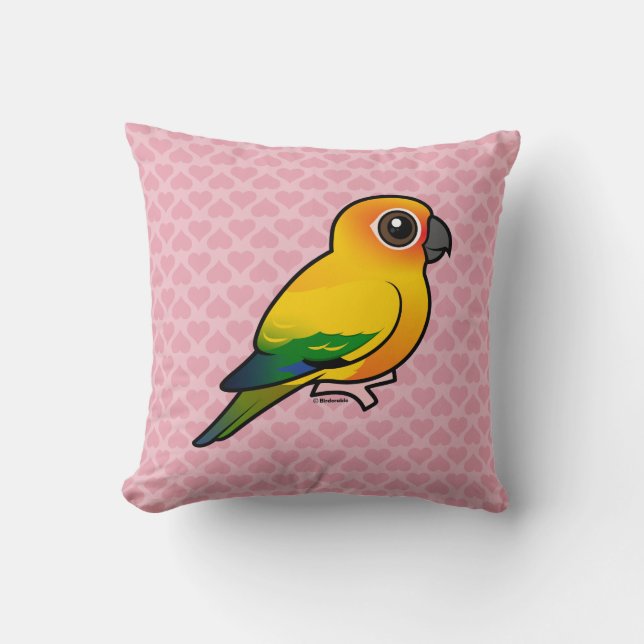 Almofada Parakeet de Birdorable Sun (Frente)