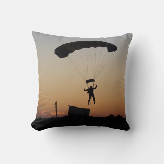 Almofada Paraquedas Skydiver no Sunset Sky Diver (Frente)