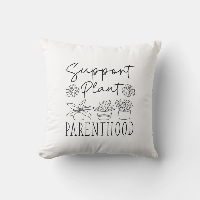 Almofada Parentalidade da Planta de Suporte (Frente)