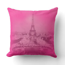 Paris Antigo & Torre Eiffel Exposição Rosa Única