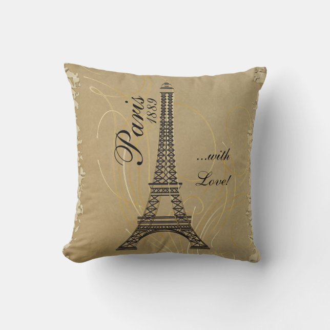Almofada Paris com amor (Frente)