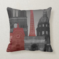 Paris Elevações por Noite - Vermelho