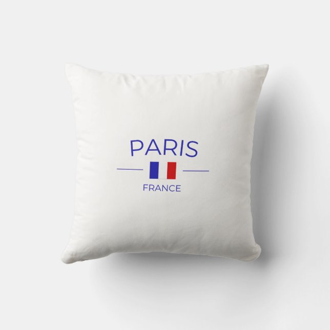 Almofada paris en France (Verso)