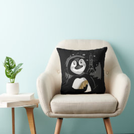 Almofada Paris no Travesseiro decorativo Noturno de Pinguim