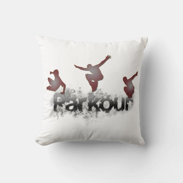 Almofada Parkour- seu um modo de vida (Frente)