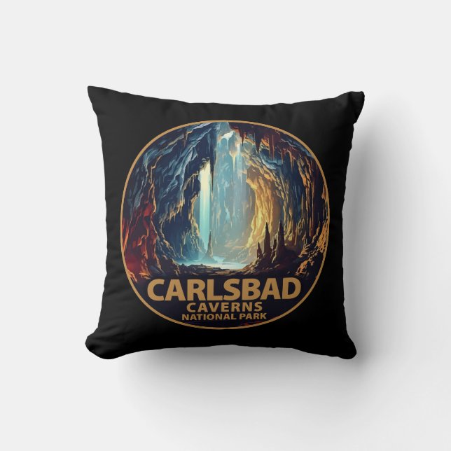 Almofada Parque Nacional Carlsbad Caverns (Frente)