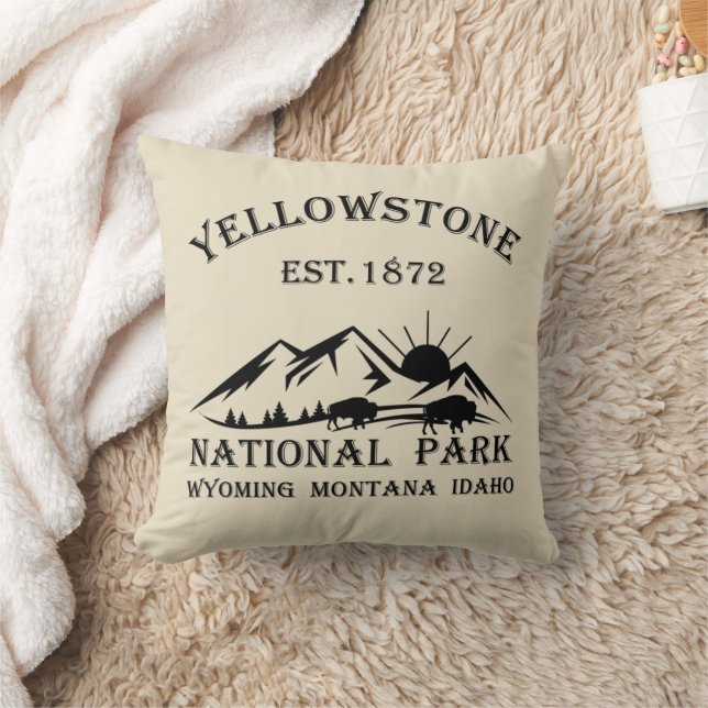 Almofada Parque Nacional de Yellowstone (Cobertor)