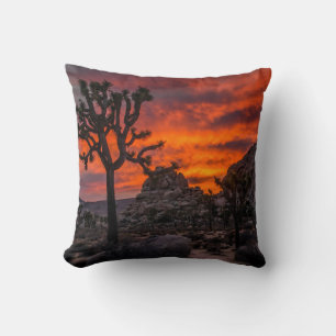 Almofada Parque Nacional do Joshua Tree Red Sunset