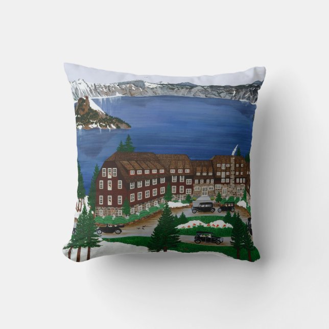 Almofada Parque Nacional do Lago Crater (Frente)